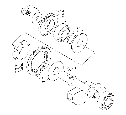 CRANK BALANCER ASSEMBLY [83621]