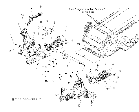 CHASSIS, BULKHEAD ASM. - S12CG8/CH8 ALL OPTIONS (49SNOWCHASSISFRT12800PRMK)
