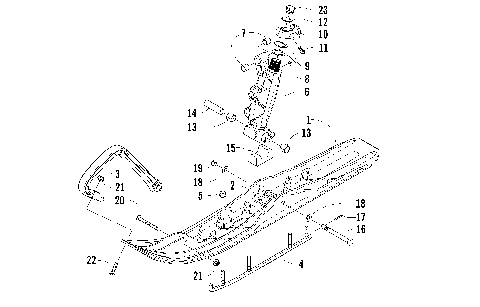 SKI AND SPINDLE ASSEMBLY [88250]