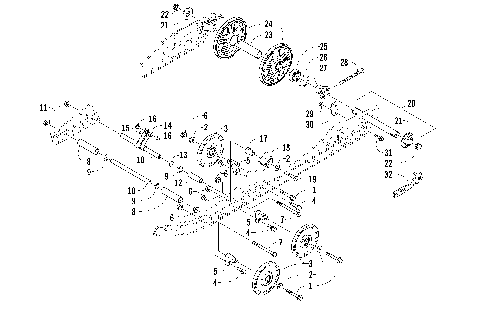 IDLER WHEEL ASSEMBLY [95868]