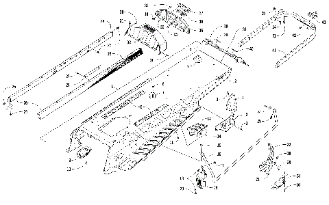 TUNNEL AND REAR RACK ASSEMBLY [103863]