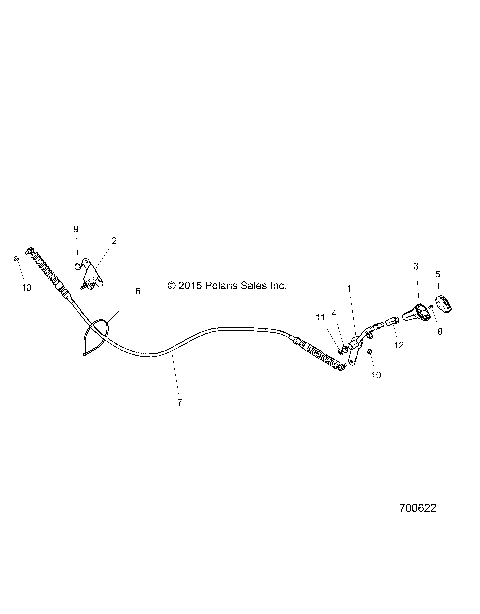 DRIVE TRAIN, GEAR SELECTOR - Z16VDE99AF/AM/LM/AS/M99AM (700622)