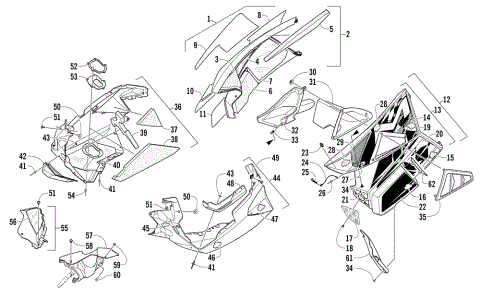 SKID PLATE AND SIDE PANEL ASSEMBLY