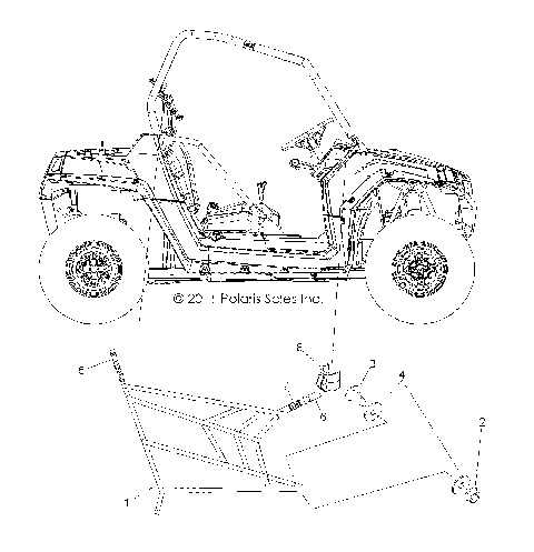 BODY, SIDE NETS - R12VE76FX/FI (49RGRNETS12RZRSI)