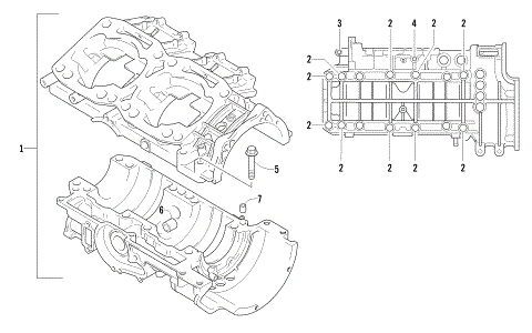 CRANKCASE ASSEMBLY