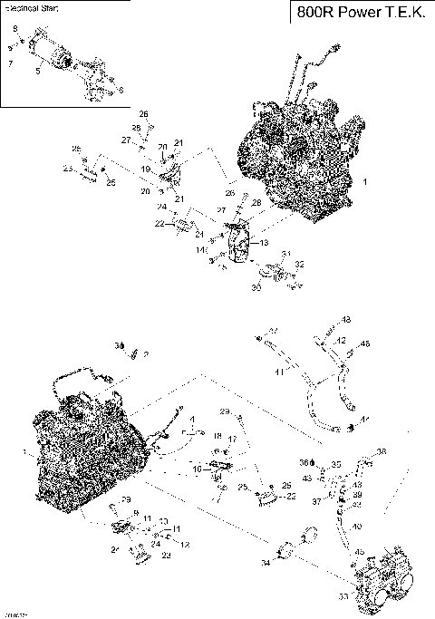 01- Engine And Engine Support (08L0927a)