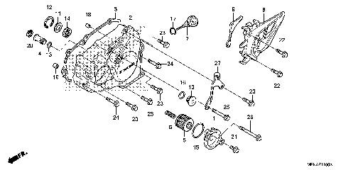 LEFT CRANKCASE COVER