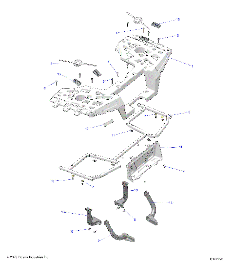 BODY, REAR RACK ASM. - A26SYE85AL (C102795)