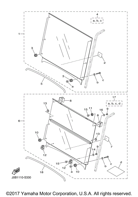 ALTERNATE FOR WINDSHIELD