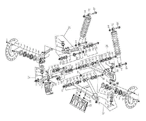 FRONT SUSPENSION ASSY