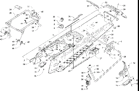 TUNNEL AND SNOWFLAP ASSEMBLY [107602]