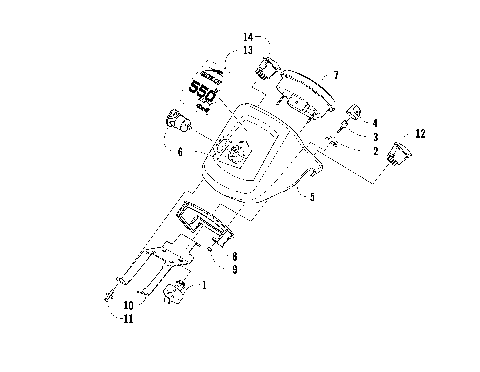INSTRUMENT POD ASSEMBLY [90383]