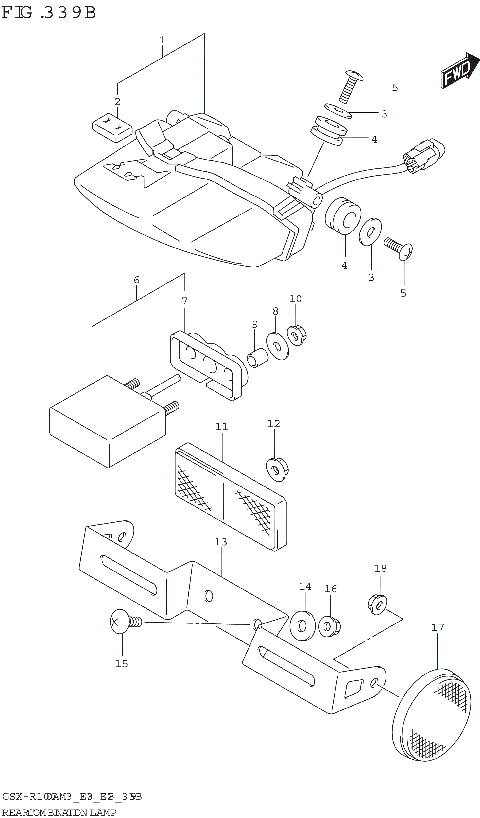 REAR COMBINATION LAMP