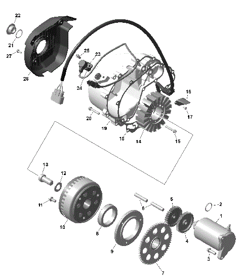 01- ROTAX - Magneto and Electric Starter