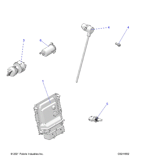 ELECTRICAL, SWITCHES, SENSORS, ECU and CONTROL MODULES - A23SYY95AD (C0211582)