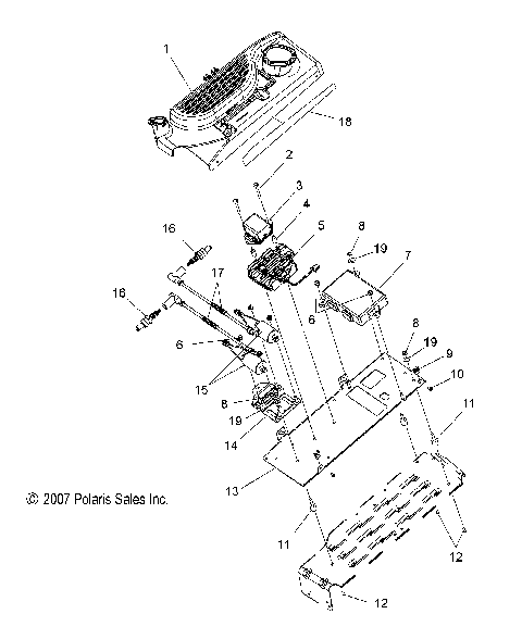 ELECTRICAL, ELECTRICAL PLATE ASM. - S08PB8ES/EE (49SNOWCLUTCHGUARD08800IQ)