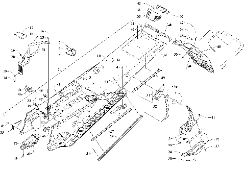 TUNNEL AND SNOWFLAP ASSEMBLY [109563]
