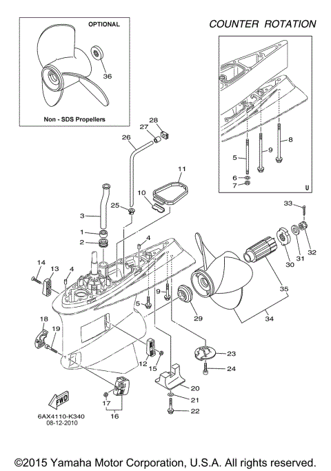 LOWER CASING DRIVE 4