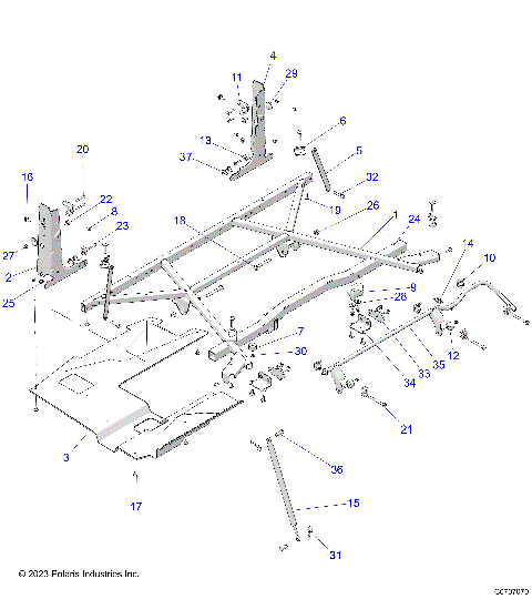 BODY, BOX MOUNTING - D26M4A57B4/G57B4/U57B4/W57B4 (C0707070-PS)