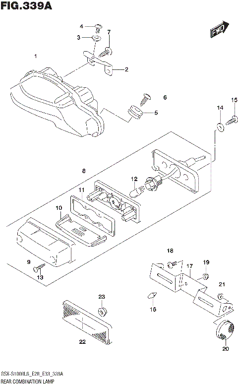 REAR COMBINATION LAMP