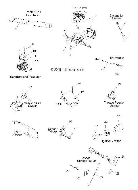 ELECTRICAL, SWITCHES, SENSORS and COMPONENTS - S10PM7JSA (49SNOWELECT10700RMK)