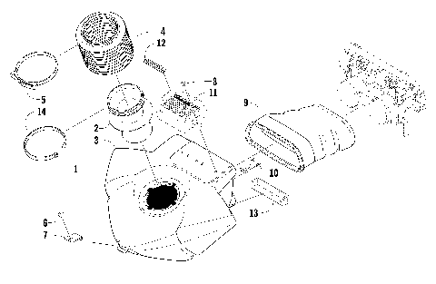 AIR SILENCER ASSEMBLY [89937]