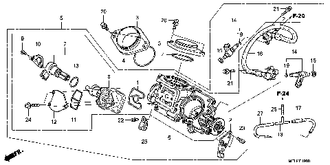 THROTTLE BODY (A/CM)