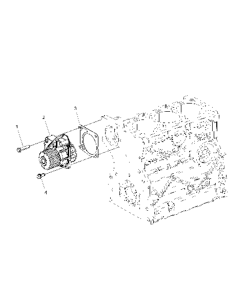 ENGINE, WATER PUMP - R16B1PD1AA/2P (49BRUTUSWATRPMP15DSL)