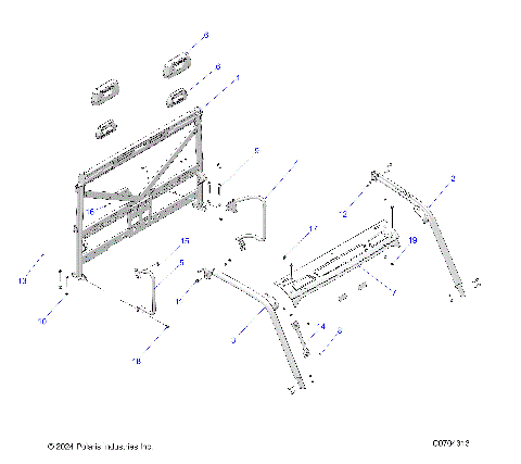 CHASSIS, CAB FRAME - R21RRK99A9/AP/AW/B9/BP/BW (C0704313)