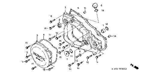RIGHT CRANKCASE COVER