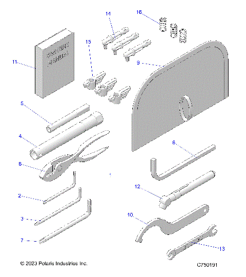 REFERENCE, OWNERS MANUAL AND TOOL KIT - Z25R4E2KA4/B4  (C750166)
