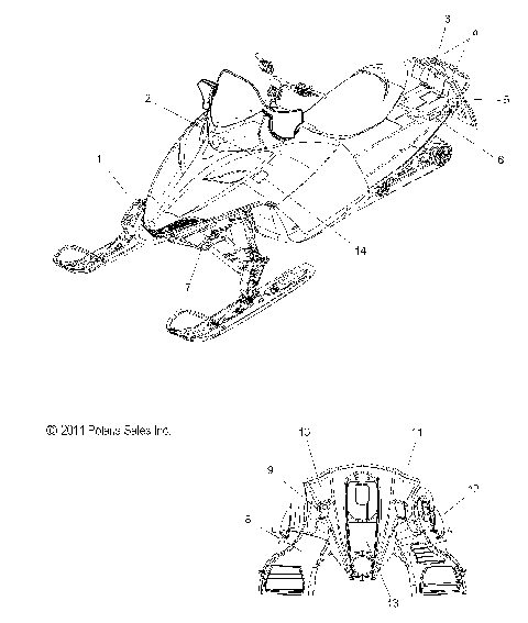 BODY, DECALS - S12PB6HSA/HSL/HEA (49SNOWDECAL12600IQ)