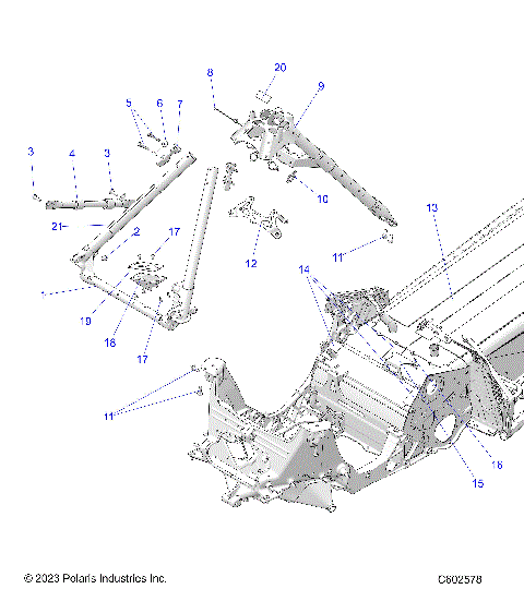 CHASSIS, CHASSIS ASM. and OVER STRUCTURE - S24TFM8RS (C601971)