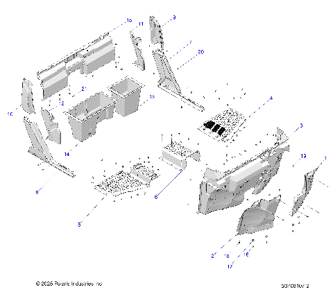 BODY, FRONT FLOOR & ROCKERS