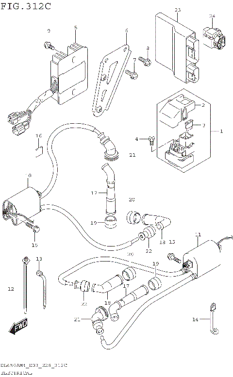 ELECTRICAL (DL650AM4 E33)