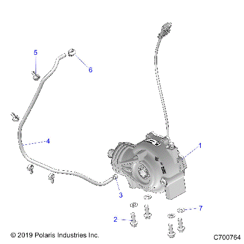 DRIVE TRAIN, FRONT GEARCASE MOUNTING - R20RSK99AA/AX/A9/AP/BA/BX/B9/BP (C700764)