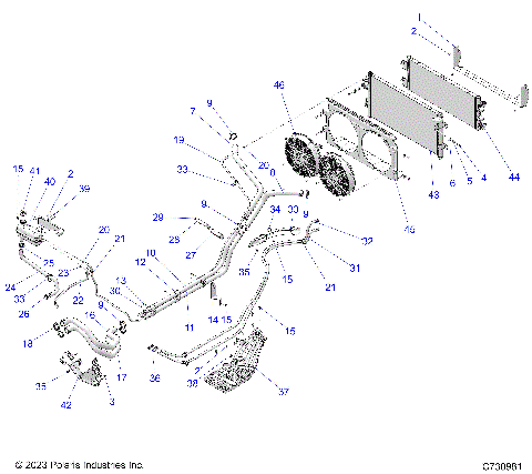 ENGINE, COOLING - R24XAE1RAH/BH (C730981)