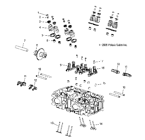 ENGINE, VALVE TRAIN - S12PU7ESL/EEL (4997479747D13)
