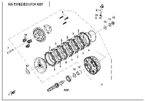 CLUTCH (SLIPPING CLUTCH )