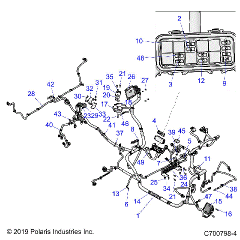 ELECTRICAL, WIRE HARNESS - G20GAJ99AK/AS/BK/BS (C700798-4)