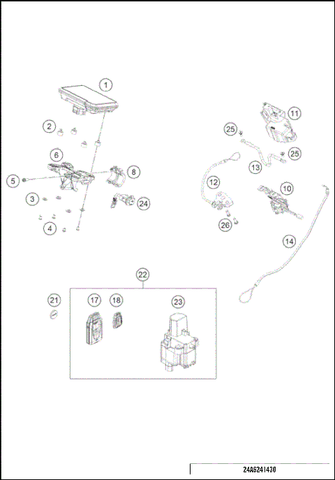 INSTRUMENTS / LOCK SYSTEM