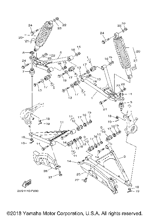 FRONT SUSPENSION WHEEL