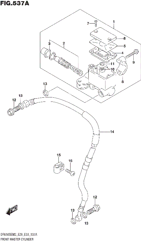 FRONT MASTER CYLINDER