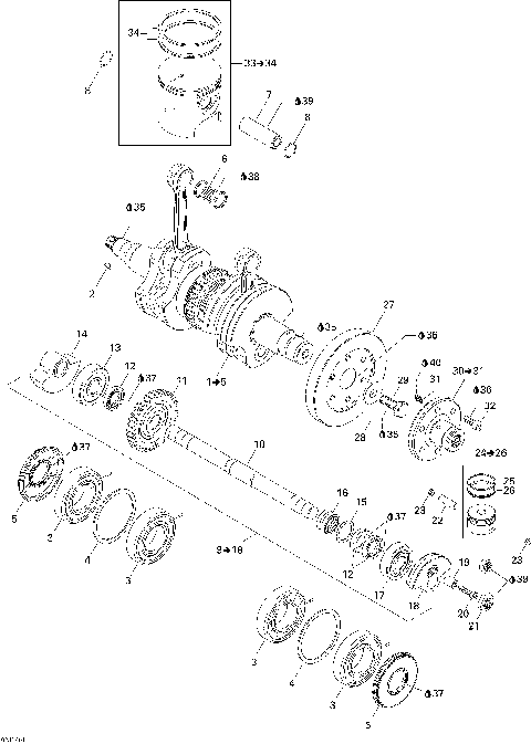 01- Crankshaft And Pistons