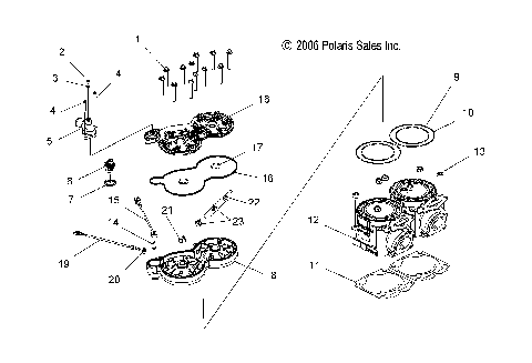 ENGINE, CYLINDER - S08PD6/PB6/PB7/PP6/PP7 ALL OPTIONS (49SNOWCYLINDERCLEAN)