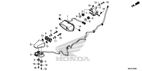 TAILLIGHT@LICENSE LIGHT