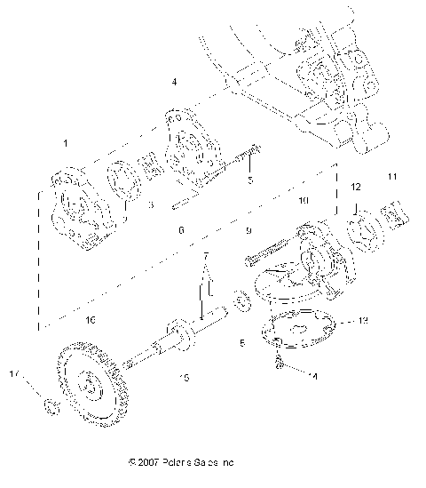 ENGINE, OIL PUMP - R09HH50AG/AR (49RGROILPUMP08500EFI)