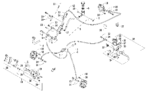 HYDRAULIC BRAKE ASSEMBLY [96292]