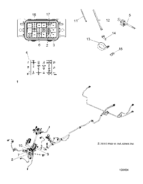 ELECTRICAL, HARNESS - A19S6E57R1 [100494]