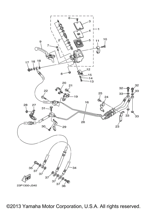 FRONT MASTER CYLINDER
